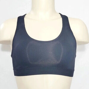 LARGE Champion N9678 Power‎ Core Compression Sports Bra Black NWT